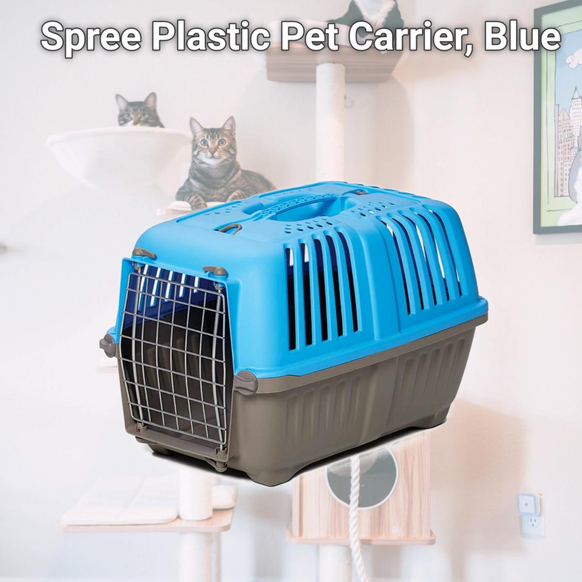 Picture of Midwest 1422SPB Spree Plastic Pet Carrier, Blue
