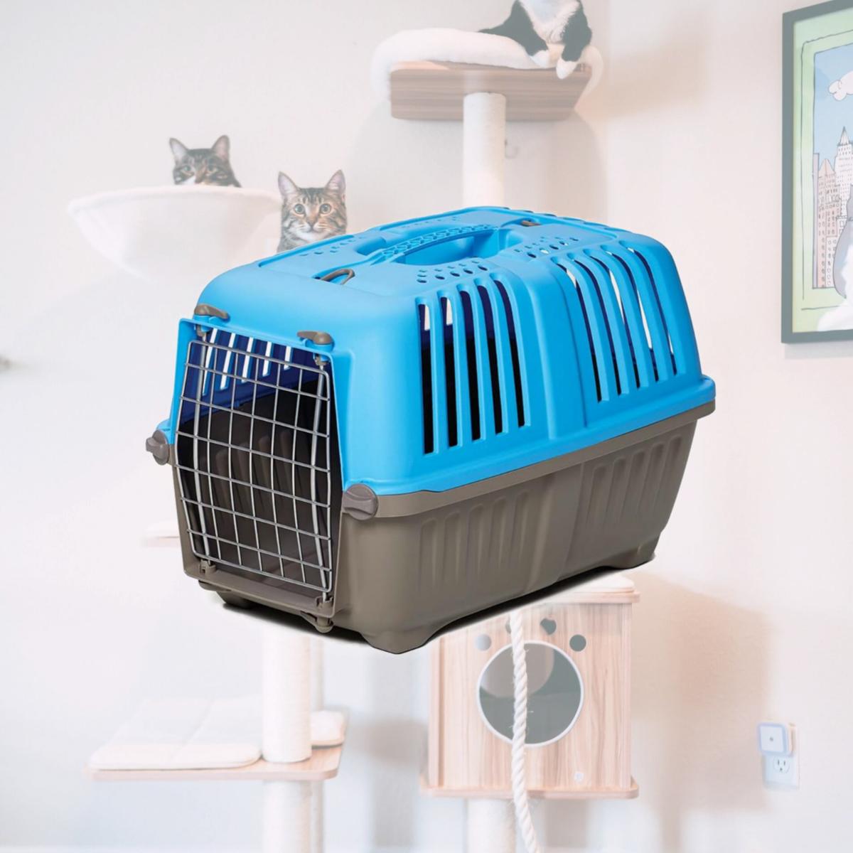Picture of Midwest 1422SPB Spree Plastic Pet Carrier, Blue