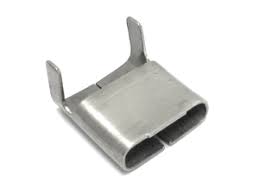 Clip-Style Buckle, 304 Stainless Steel, 1/2" Width, PK100