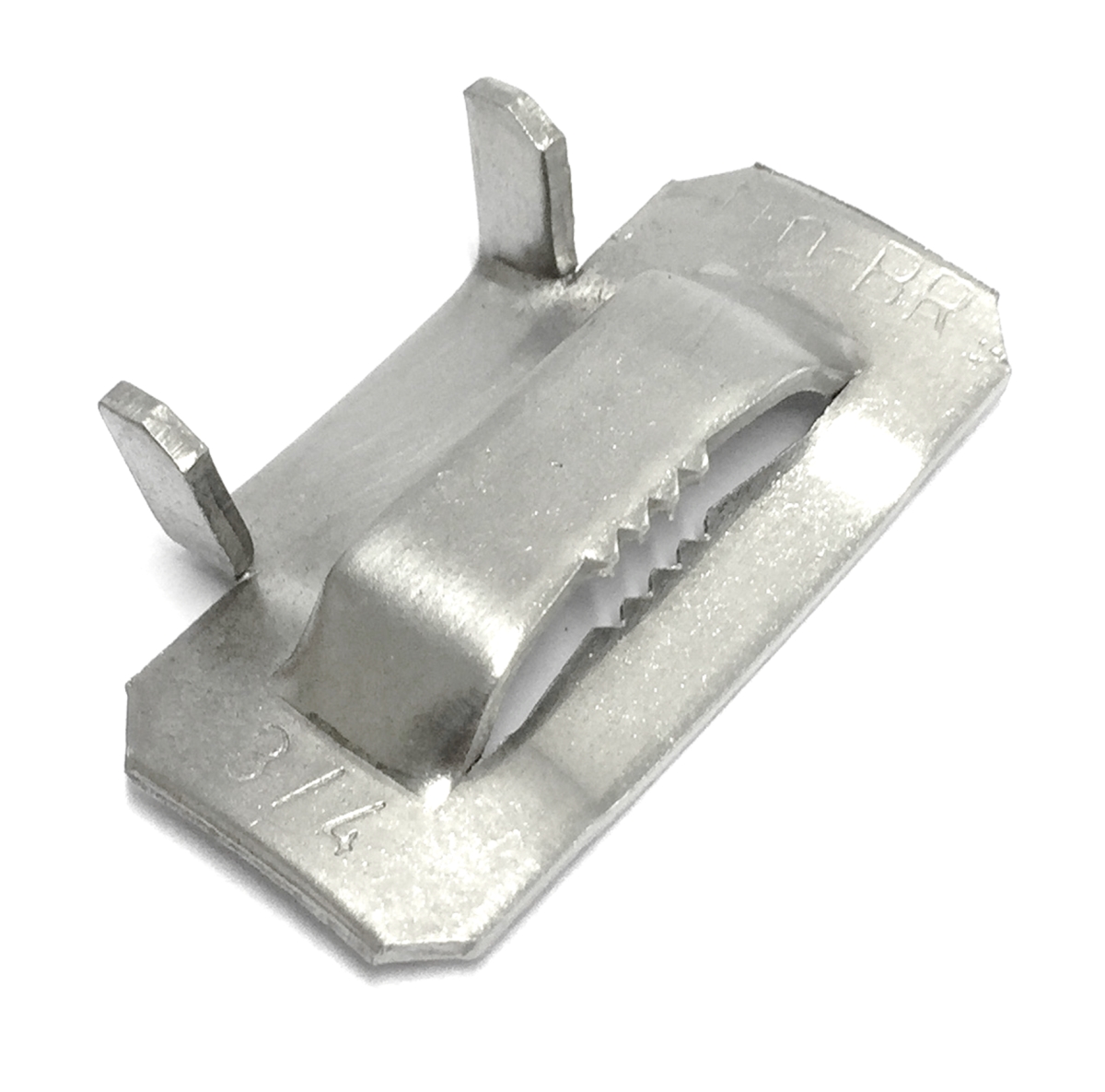 FDT7219018NFMT 3 to 4 in. 201 Stainless Steel Ear-Lokt Banding Buckles