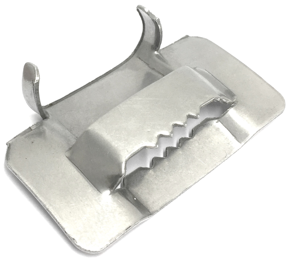 Picture of Fechometal USA FDT9231720NFMT  1 1-4 inch 201 Stainless Steel Ear-Lokt Buckles 25 Pieces 