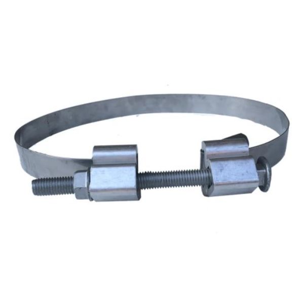 1.025 in. x 0.044 x 72 in. Bolt Clamp Plus Stainless Steel 201 Strap, 5 Per Box