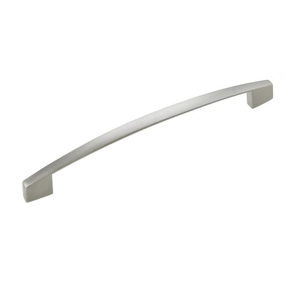 Apollo Brushed Nickel Cabinet Pull  6.3 inch Center to Center