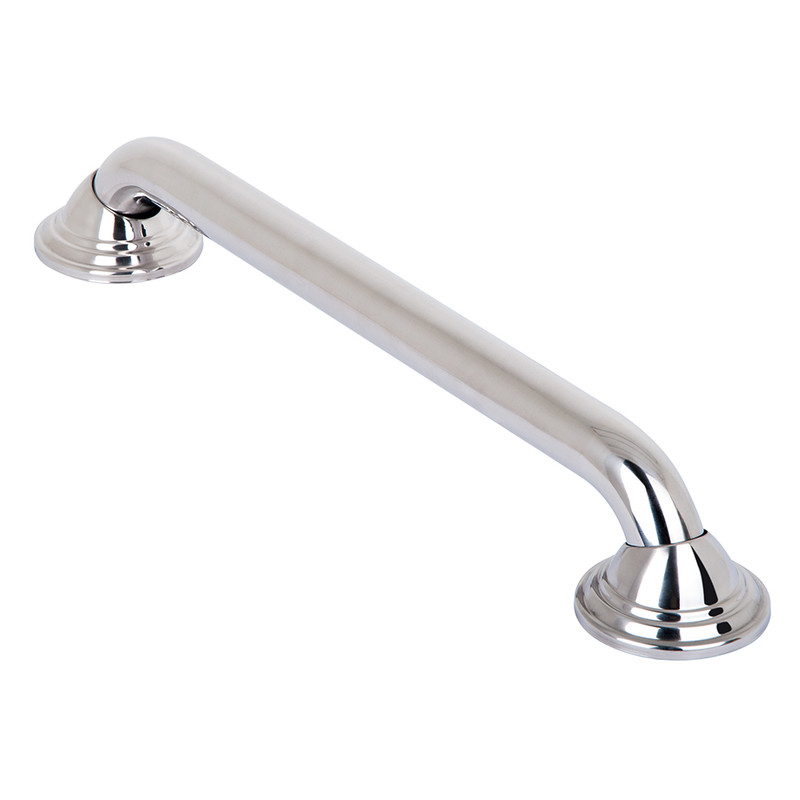 Decorative Shower Safety Grab Bar  Chrome  16 inch