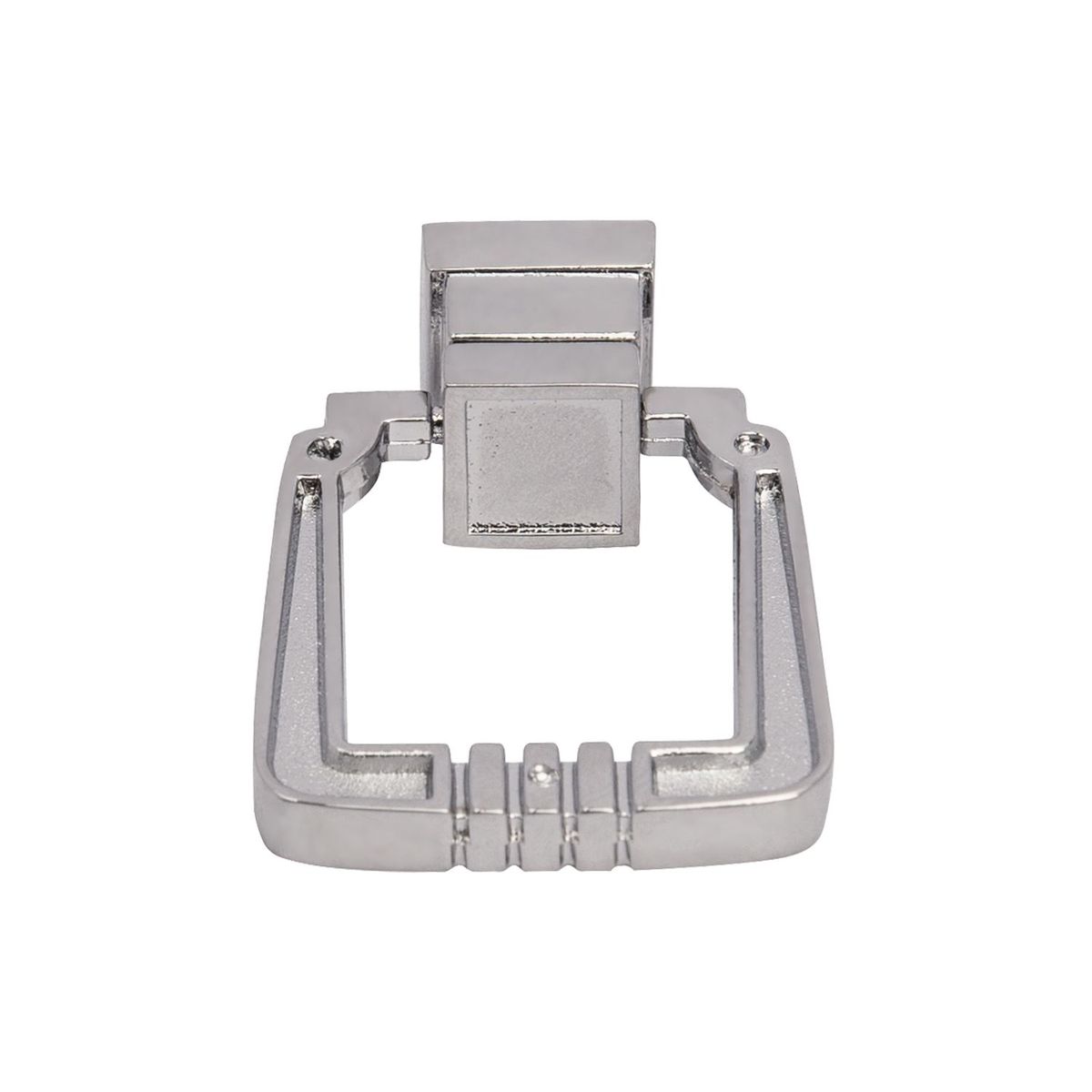 Beau Polished Chrome Ring Cabinet Pull, 1.25 in. dia.