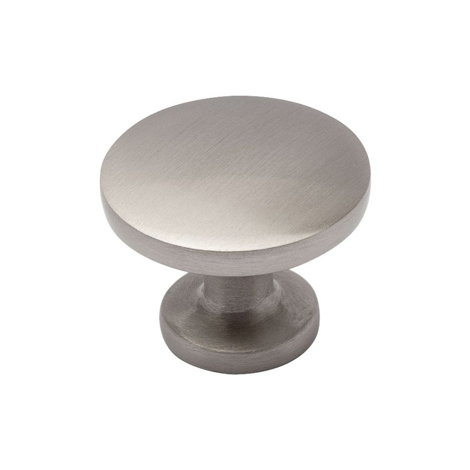 Emme Brushed Nickel Ring Cabinet Pull, 1.14 in. dia.