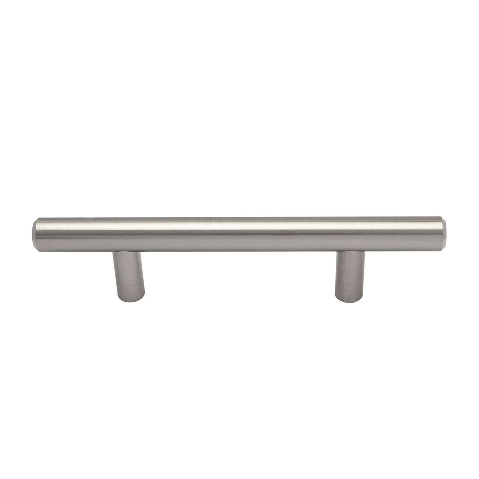 Carli Cabinet Pull Handle, Brushed Nickel - 3 in. Center to Center