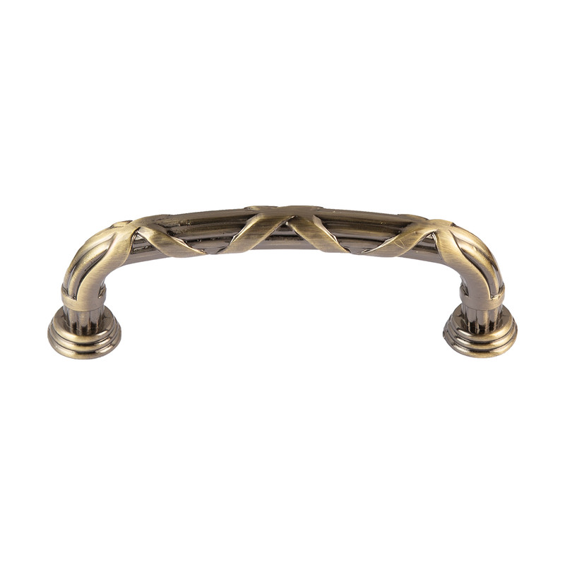 3.75 in. Cabinet Pull, Antique Brass
