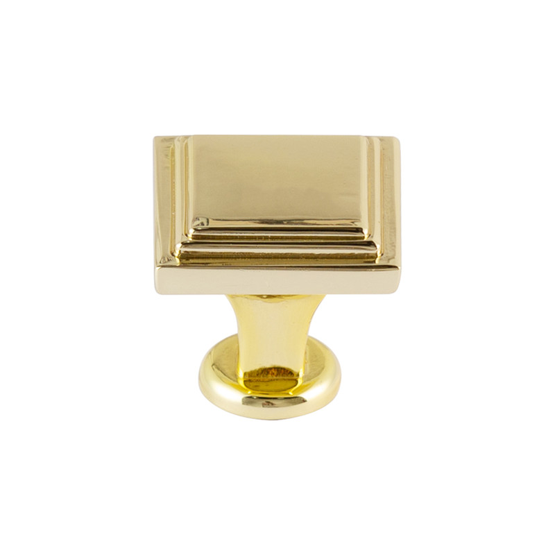 Cabinet Knob, Polished Gold