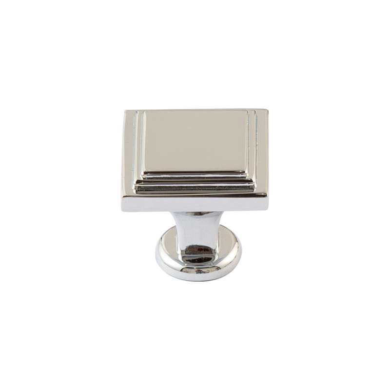 Cabinet Knob, Polished Chrome