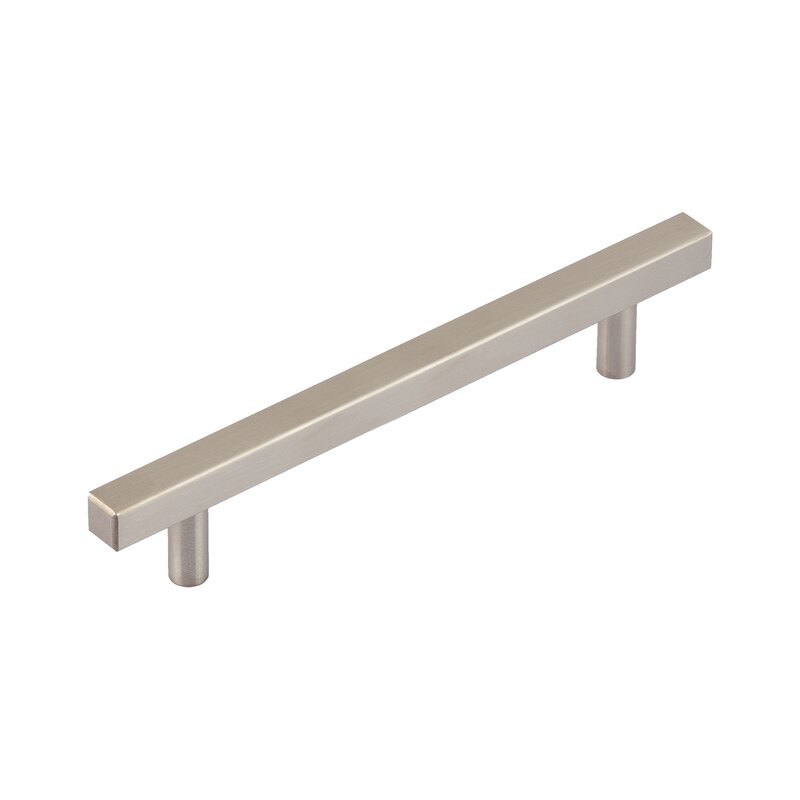 5 in. Center to Center Stainless Steel Cabinet Pull, Brushed Nickel