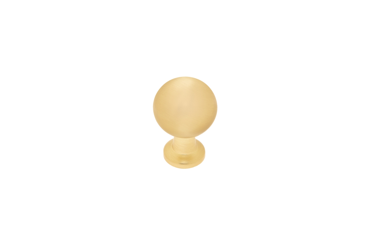 Picture of Utopia Alley HW411BB Zinc Cabinet Knob&#44; Brushed Brass