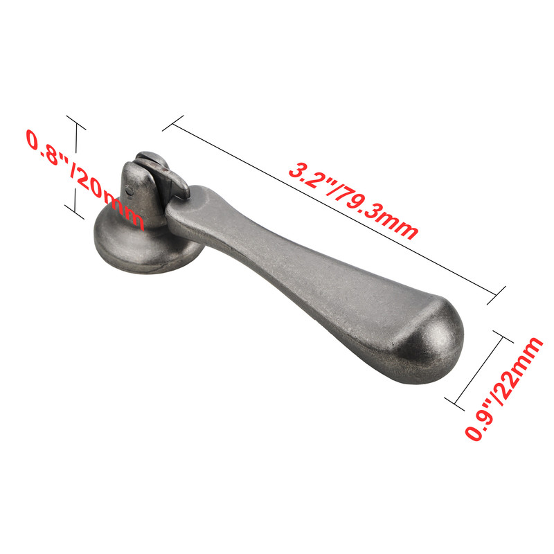 3 in. Danbury Pendant Cabinet Pull, Pewter - Pack of 25