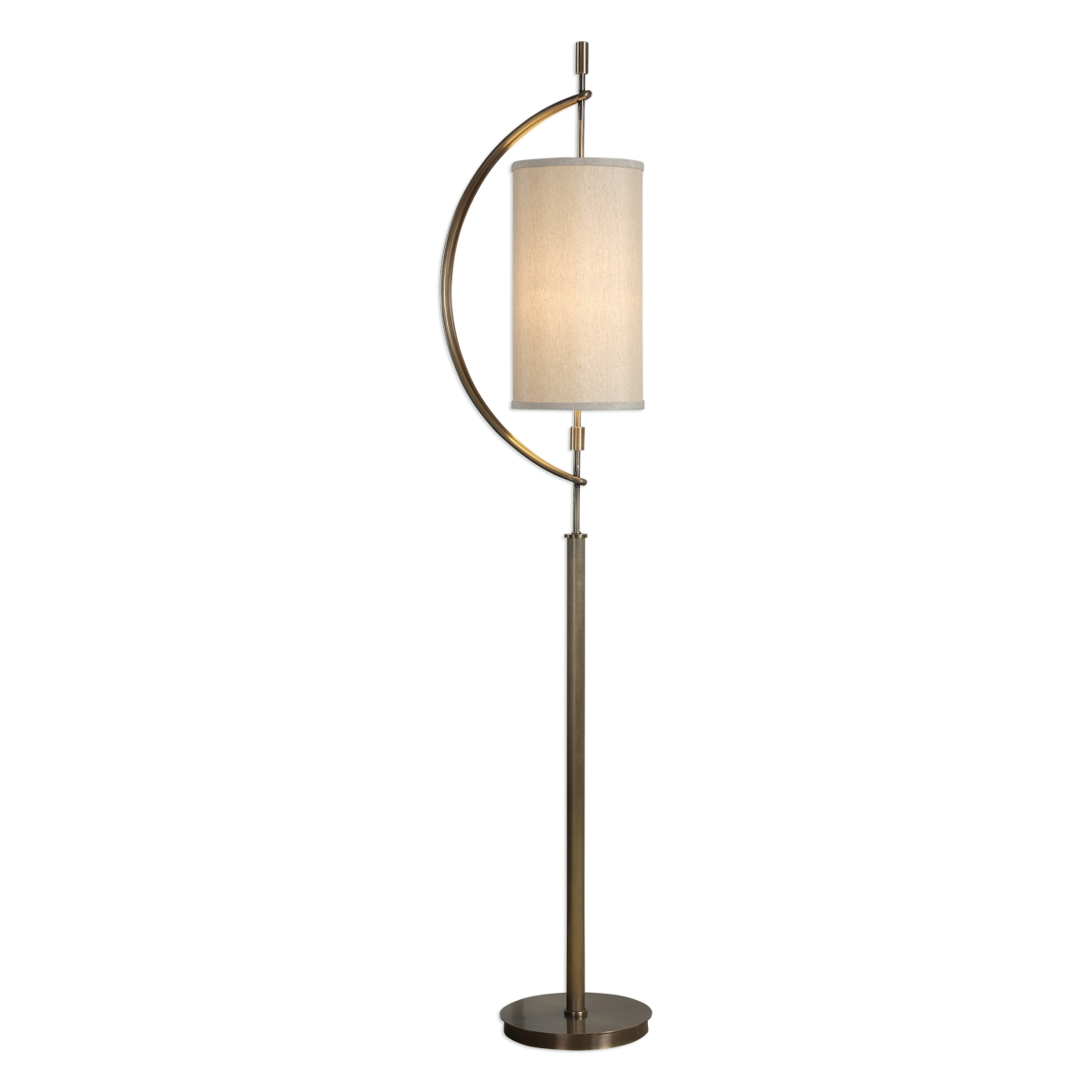 Picture of 212 Main 28151-1 Balaour Antique Brass Floor Lamp