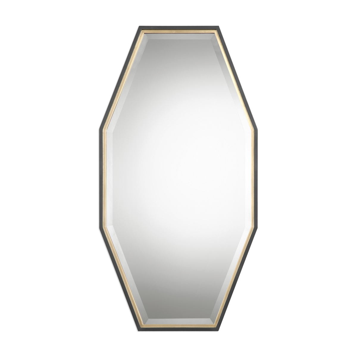 Picture of 212 Main 09258 Savion Gold Octagon Mirror
