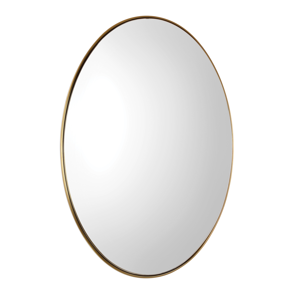 Picture of 212 Main 09353 Pursley Brass Oval Mirror
