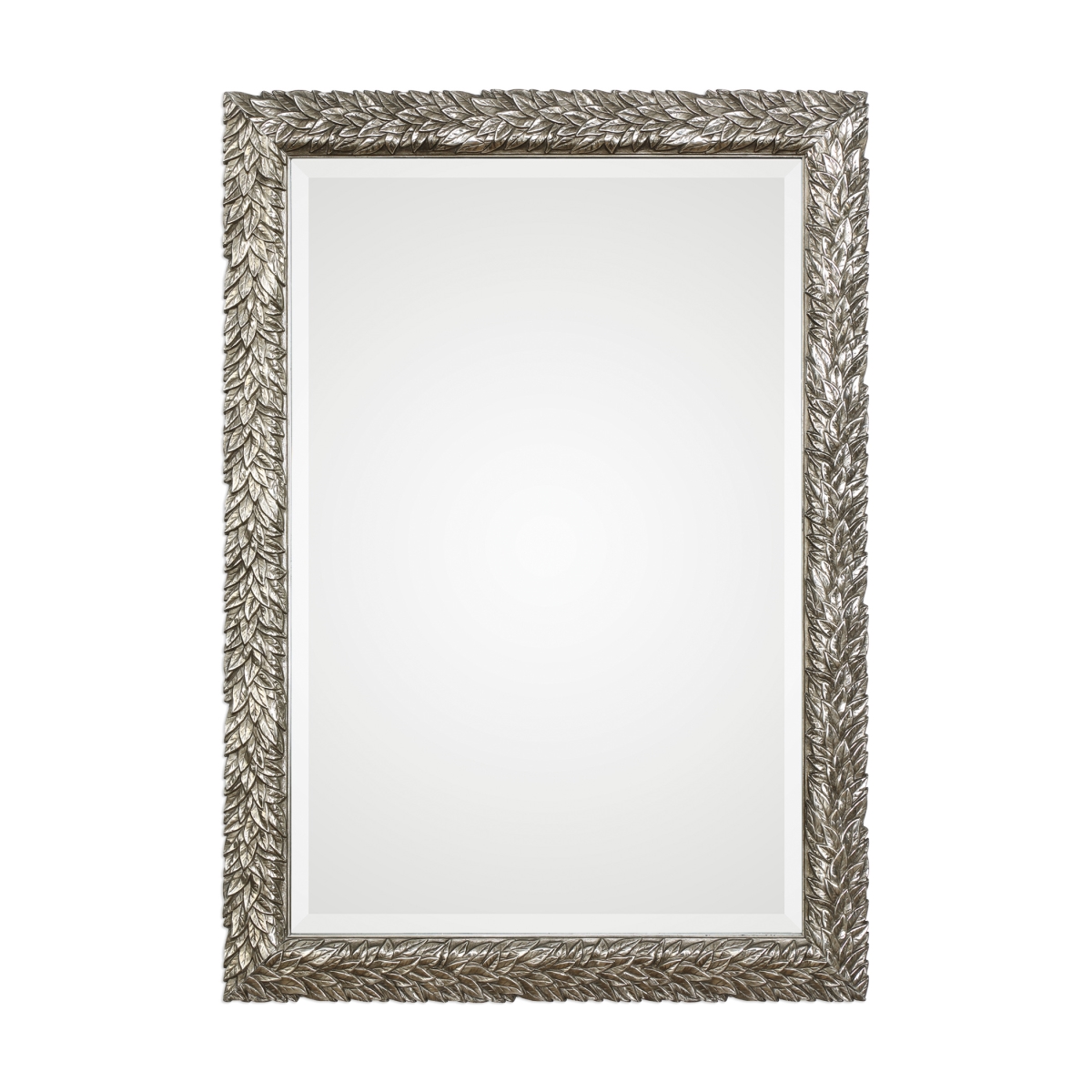 Picture of 212 Main 09359 Evelina Silver Leaves Mirror