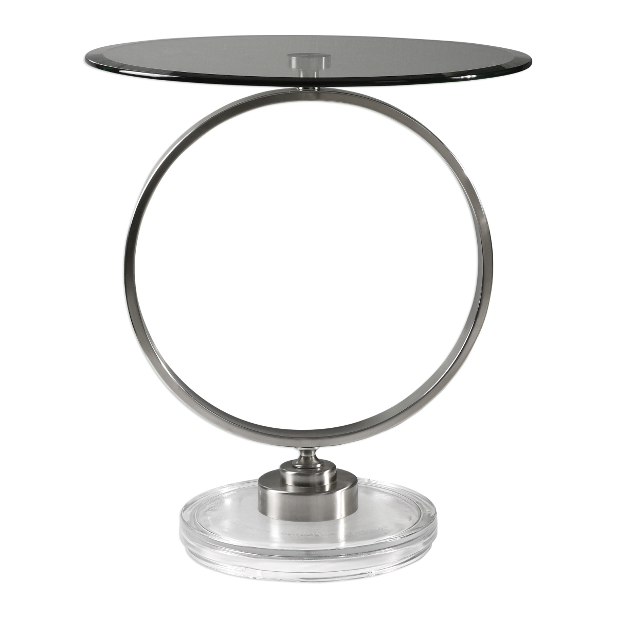 Picture of 212 Main 24750 Dixon Brushed Nickel Accent Table