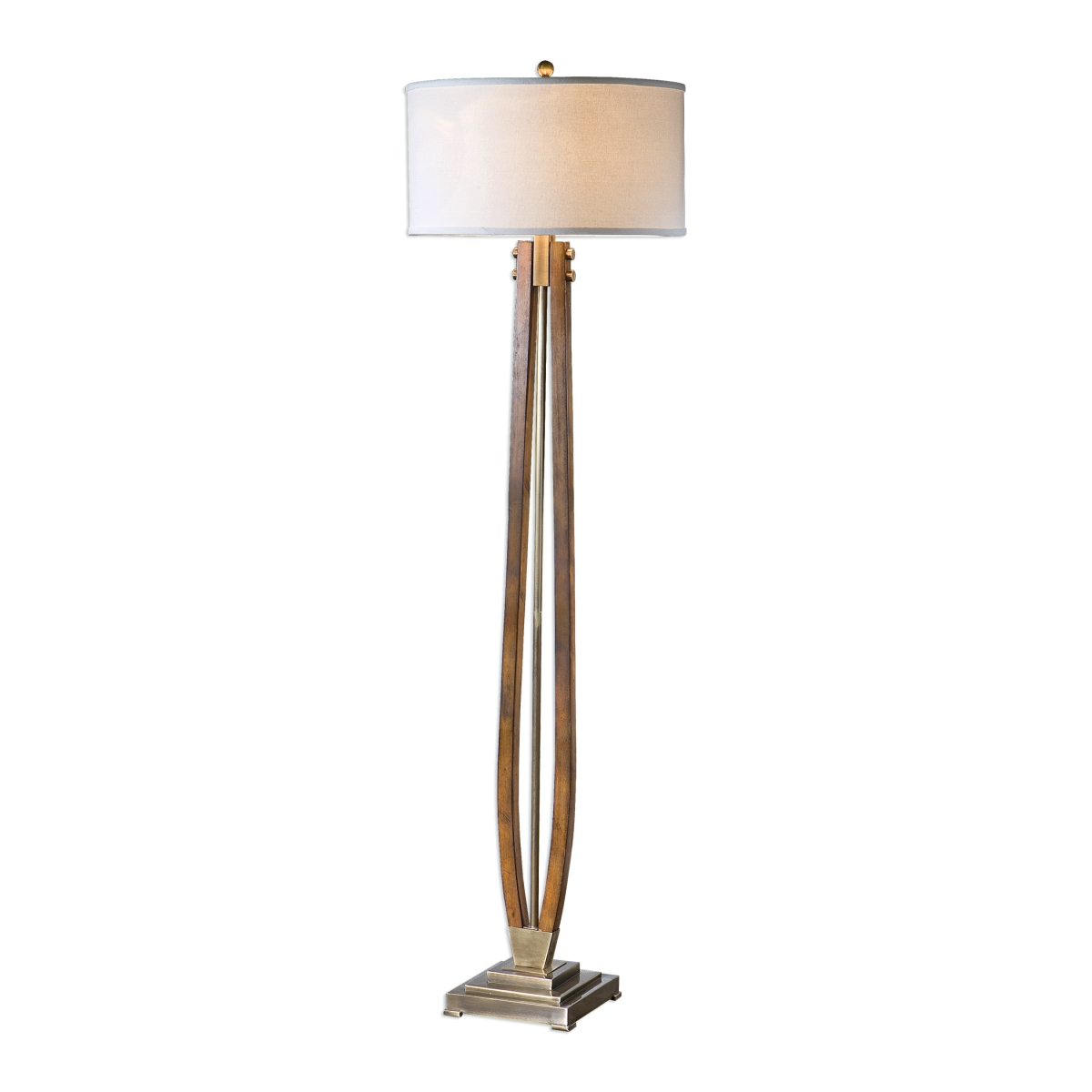 Picture of 212 Main 28105 Boydton Burnished Wood Floor Lamp