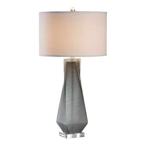 Picture of 212 Main 27523-1 Anatoli Charcoal Gray Table Lamp - Glass  Iron &amp; Crystal