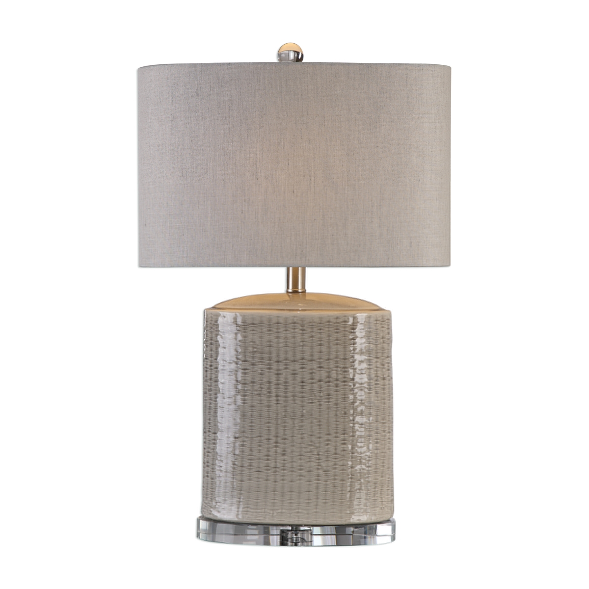Picture of 212 Main 27231-1 Modica Taupe Ceramic Lamp