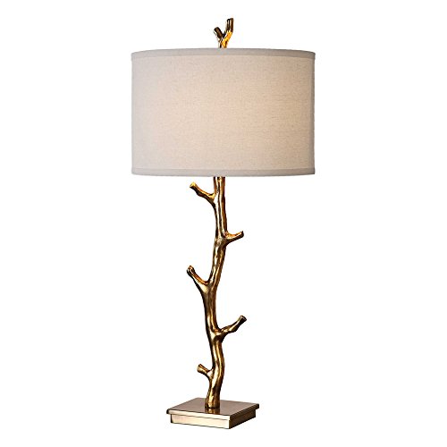 Picture of 212 Main 27546 Javor Tree Branch Table Lamp - Steel  Poly &amp; Fabric