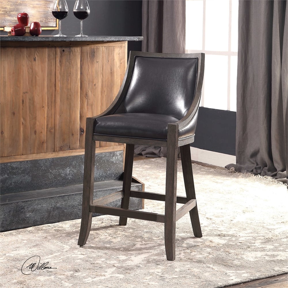 Picture of 212 Main 23465 Elowen Leather Counter Stool