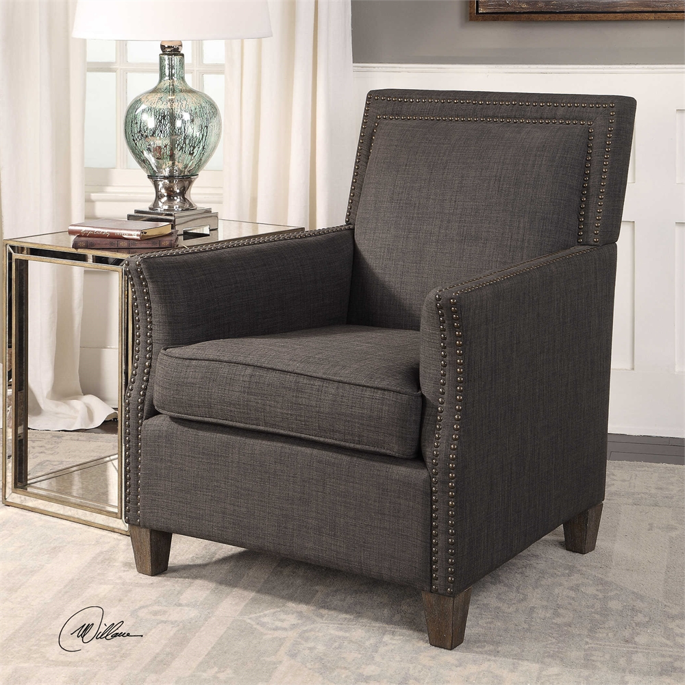 Picture of 212 Main 23472 Darick Charcoal Armchair
