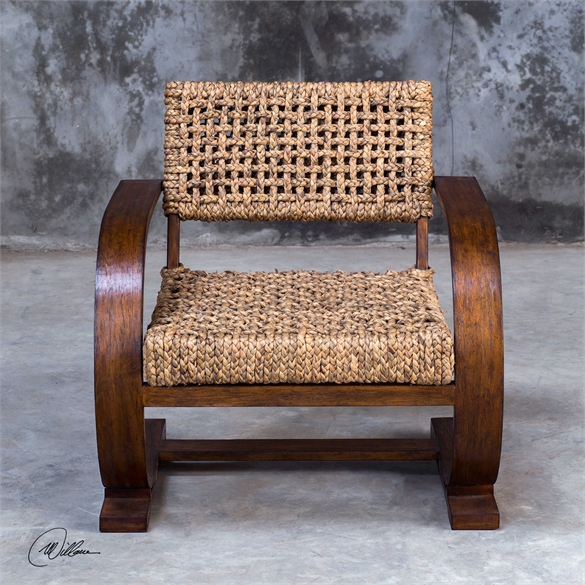 Picture of 212 Main 23483 Rehema Natural Woven Accent Chair