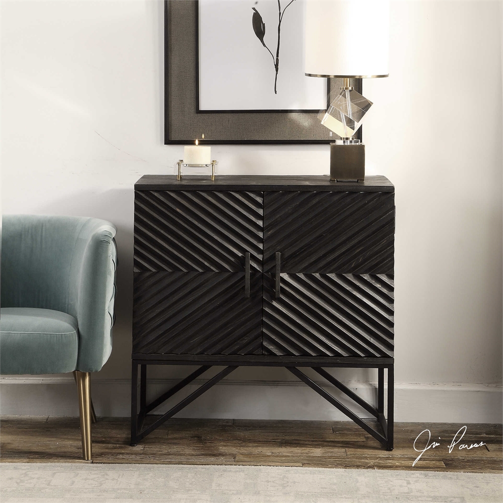 Picture of 212 Main 24840 Zadie Ebony Accent Cabinet