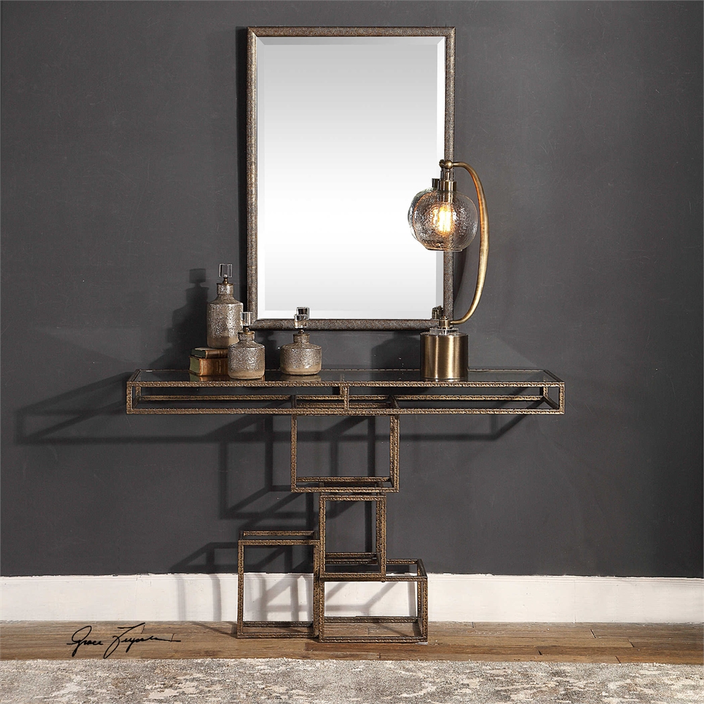 Picture of 212 Main 24851 Ruslan Bronze Console Table