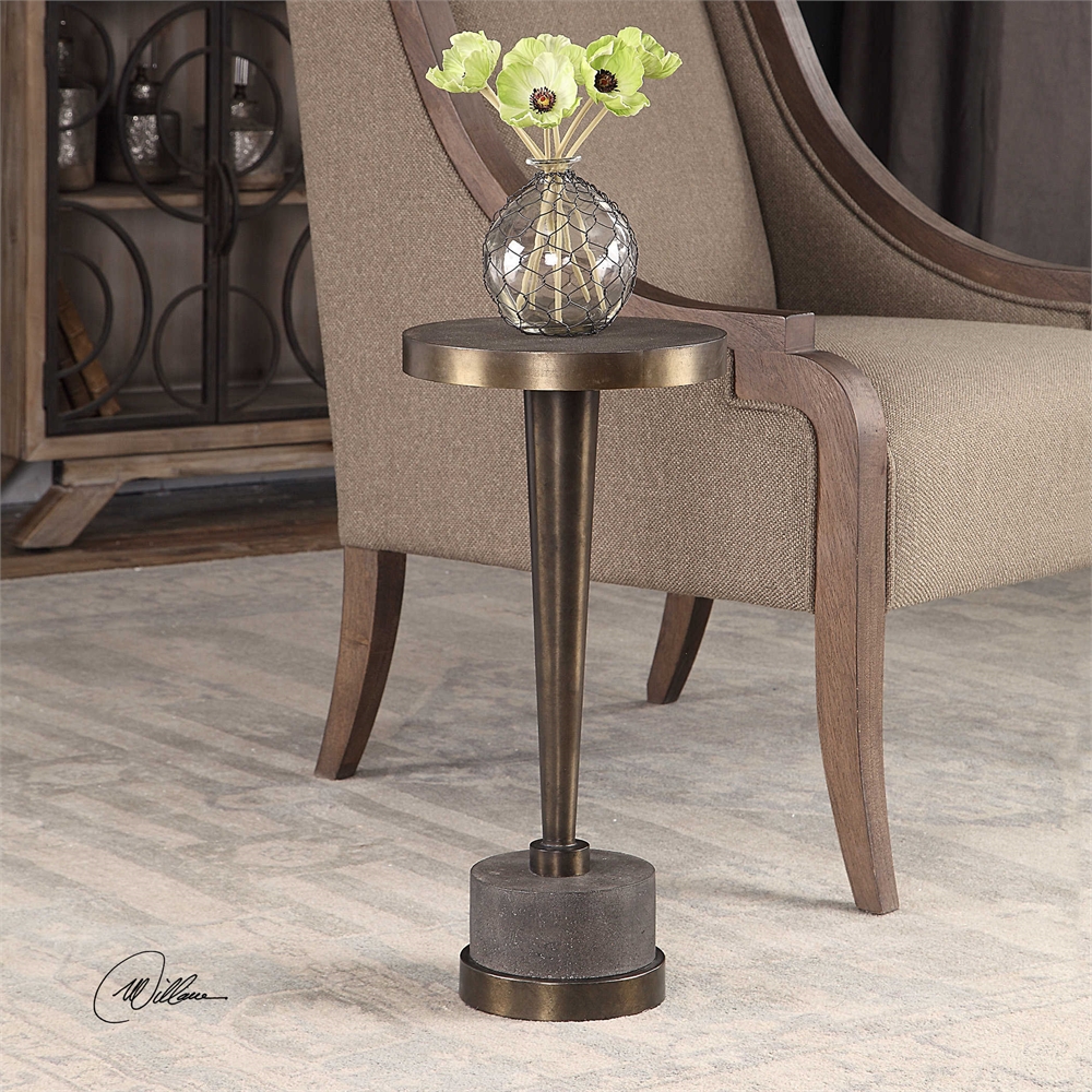 Picture of 212 Main 24863 Masika Bronze Accent Table