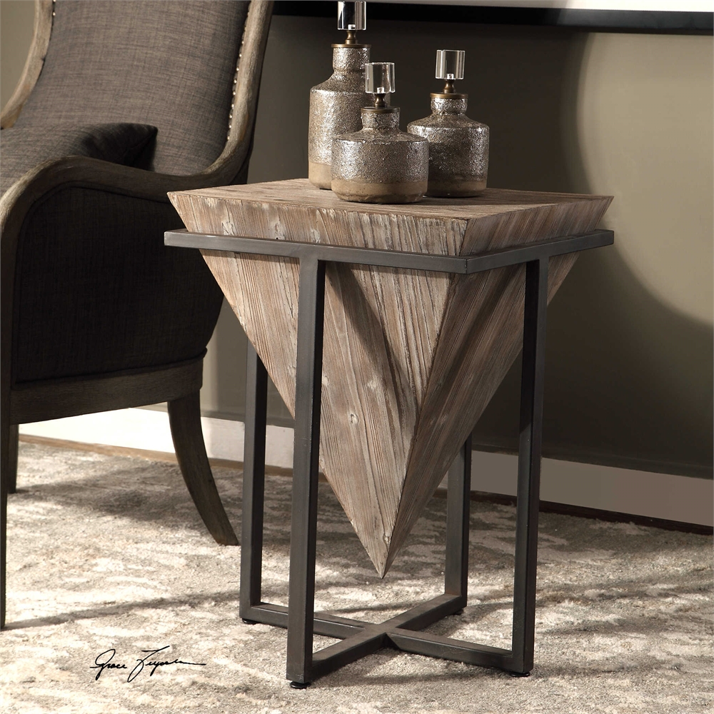 Picture of 212 Main 24864 Bertrand Wood Accent Table