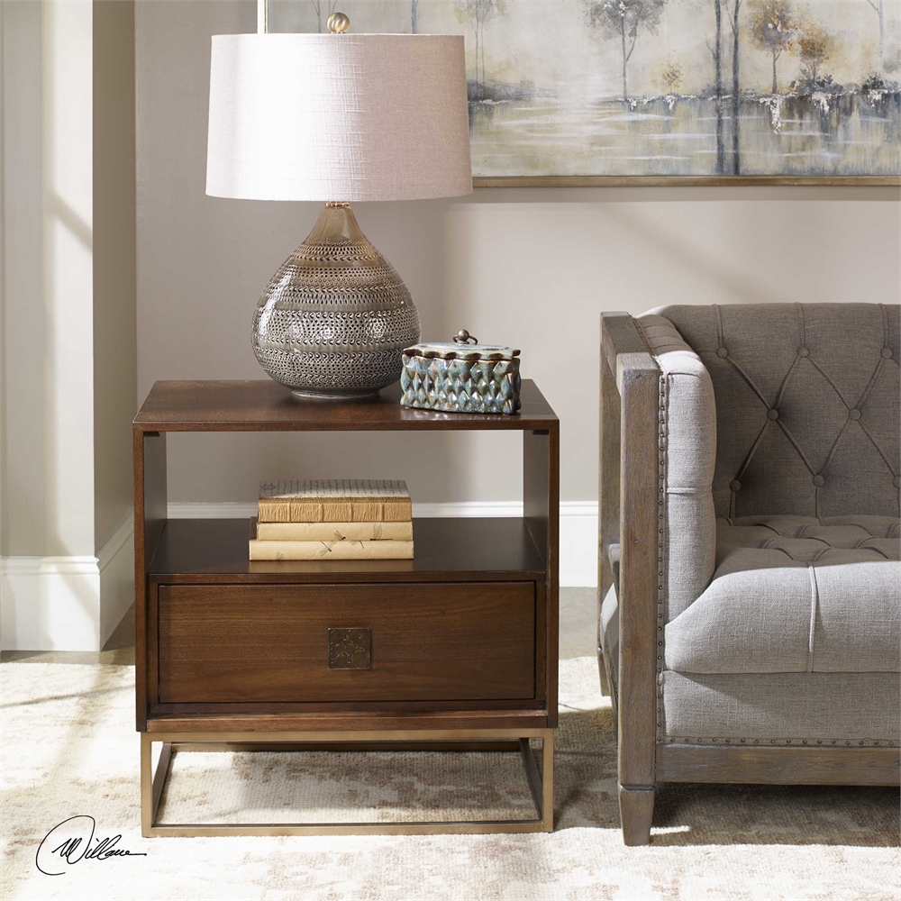 Picture of 212 Main 25318 Bexley Walnut Side Table