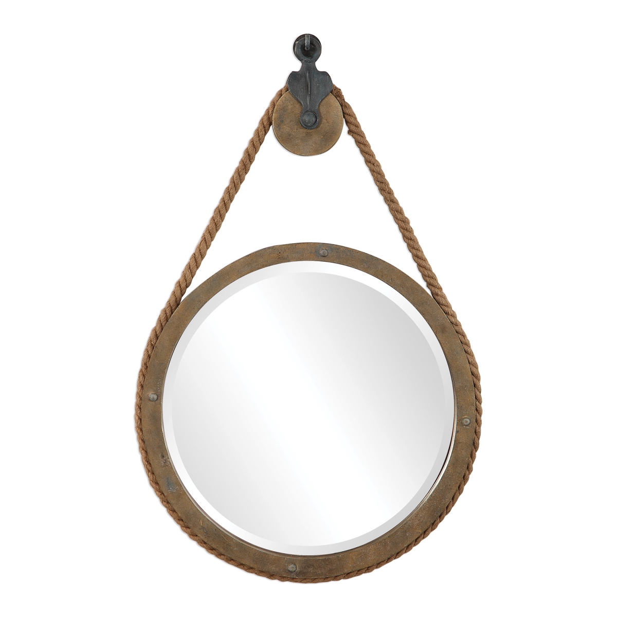 Picture of 212 Main 09490 Melton Round Pulley Mirror