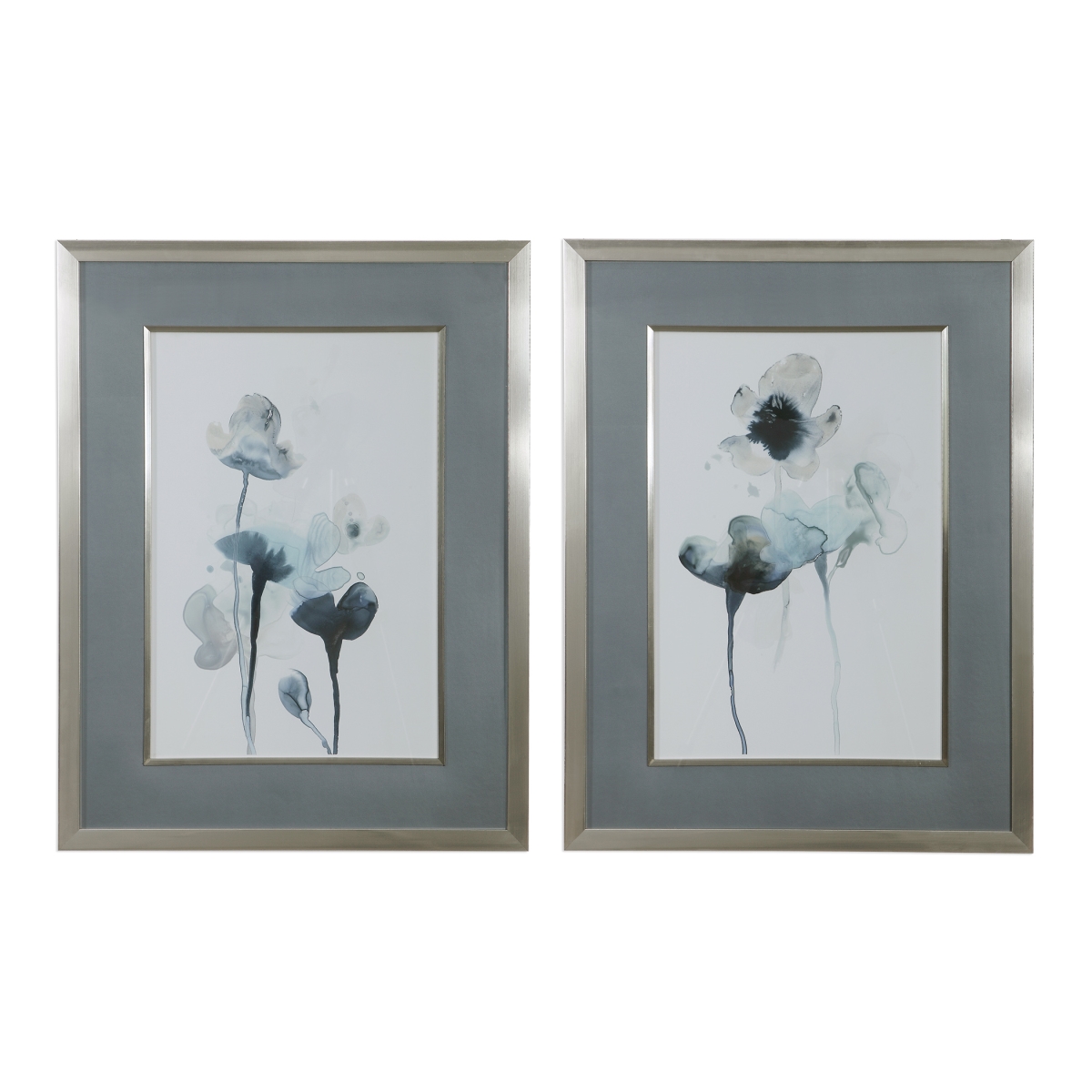 Picture of 212 Main 33688 Midnight Blossoms Framed Prints - Set of 2