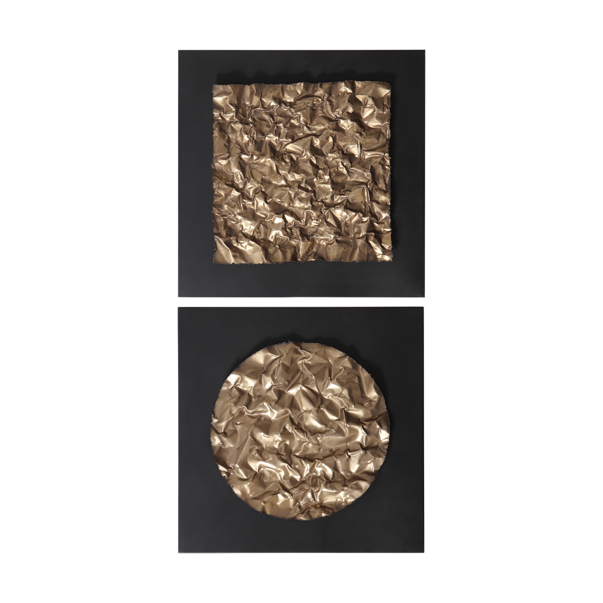 Picture of 212 Main 04200 Boaz Gold Wall Decor - Set of 2
