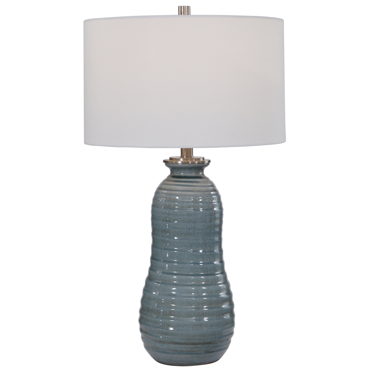 Picture of 212 Main 26362-1 Zaila Light Blue Table Lamp