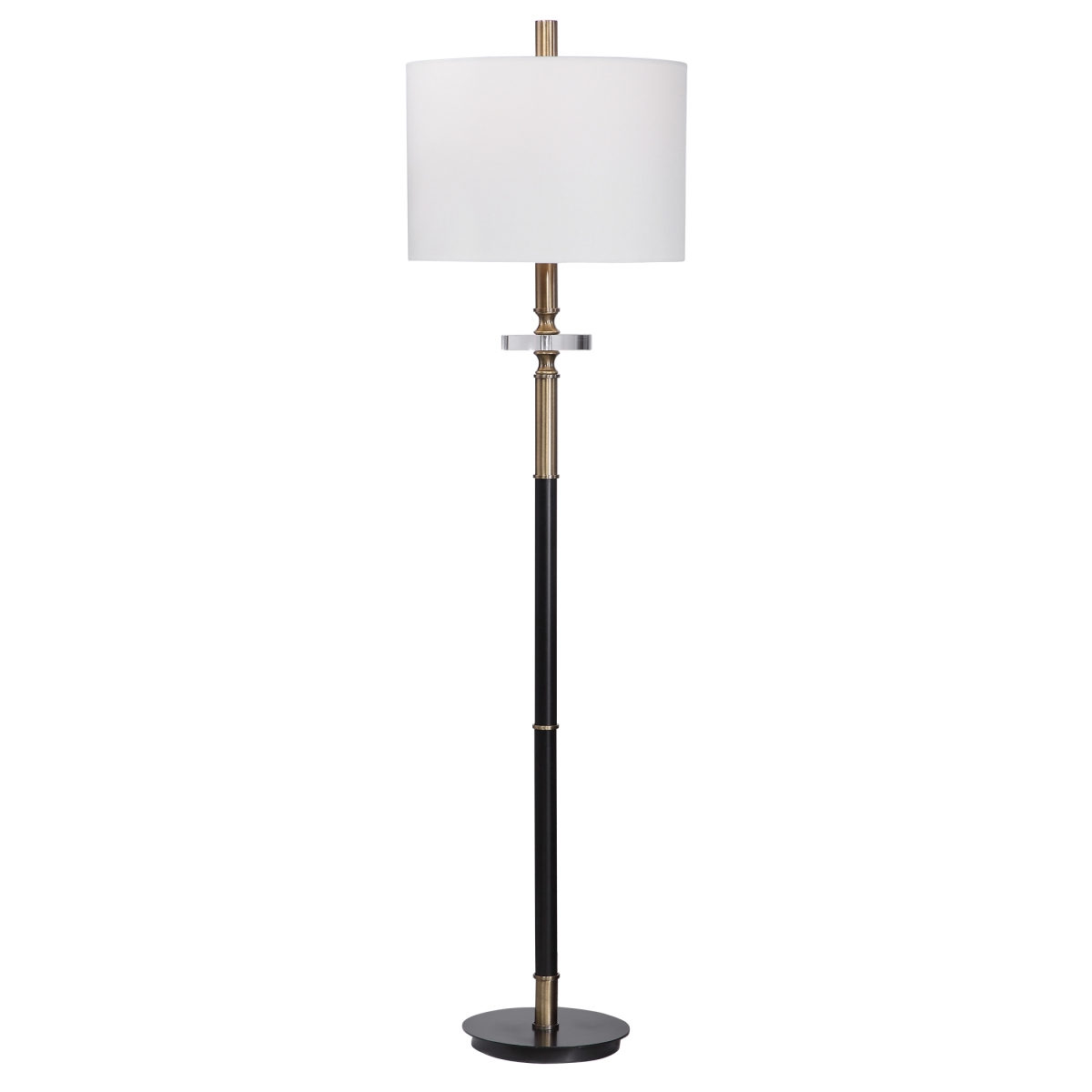 Picture of 212 Main 28196-1 Maud Aged Black Floor Lamp