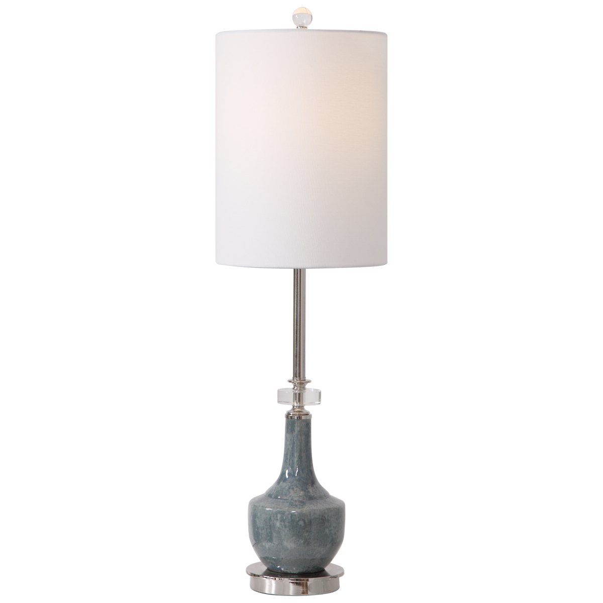 Picture of 212 Main 29698-1 Piers Mottled Blue Buffet Lamp