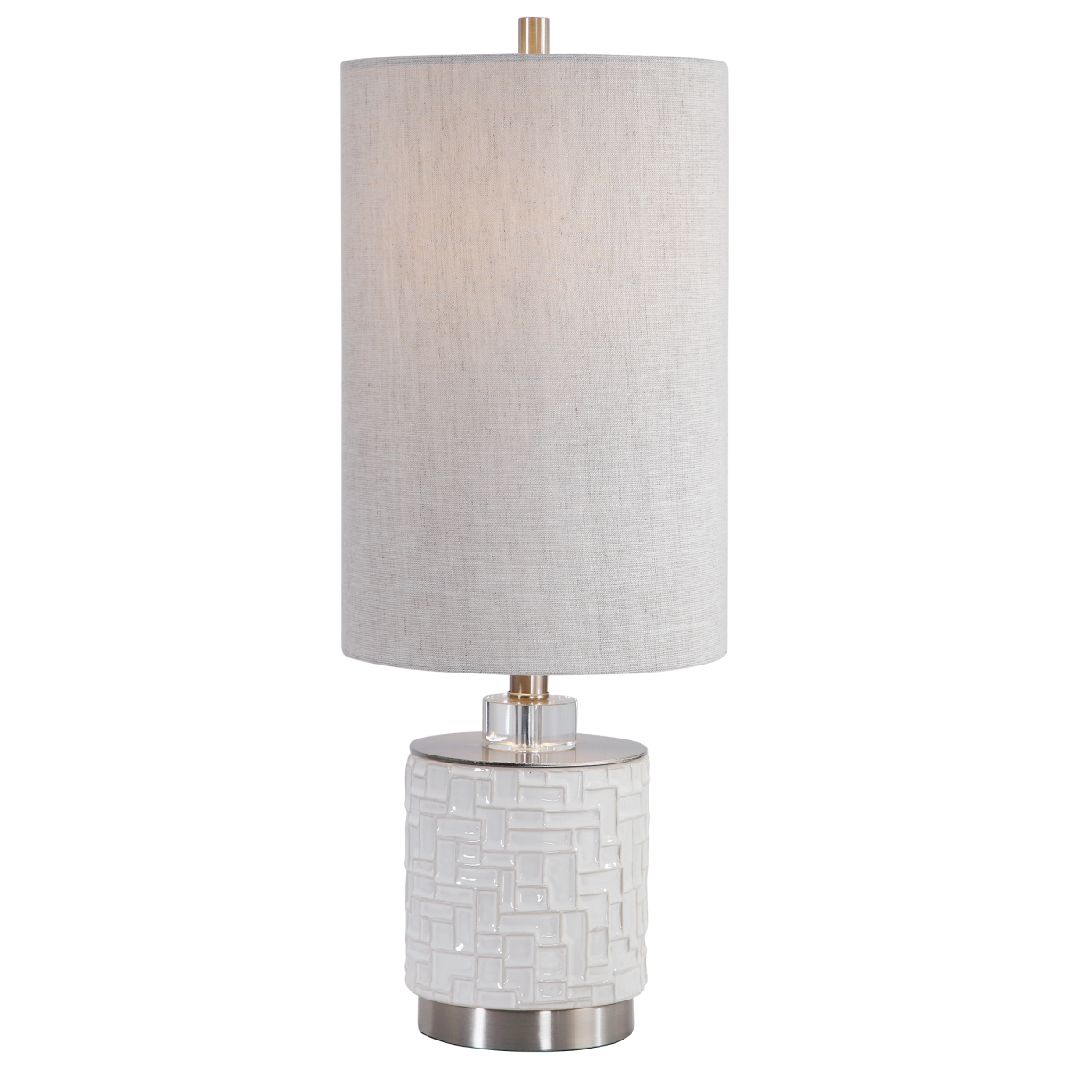 Picture of 212 Main 29731-1 Elyn Glossy White Accent Lamp