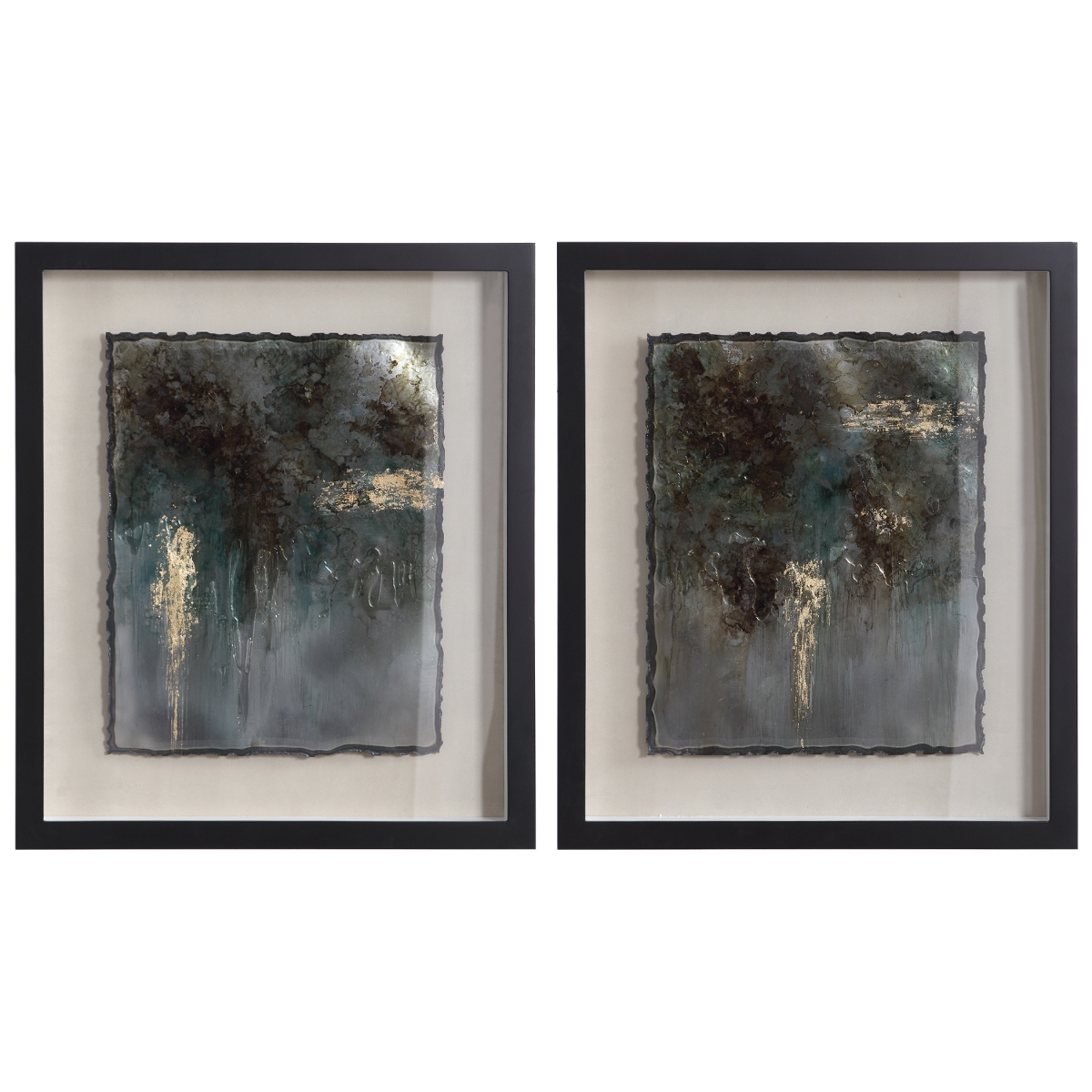 Picture of 212 Main 35366 Rustic Patina Framed Prints - Set of 2