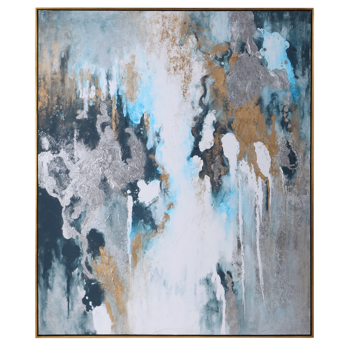 36058 Stormy Seas Hand Painted Canvas