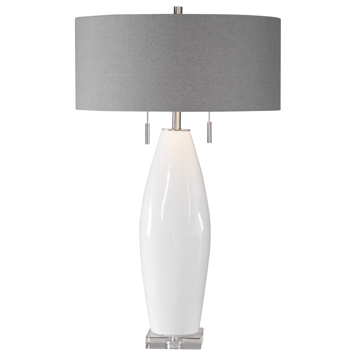 Picture of 212 Main 26409 Laurie White Ceramic Table Lamp