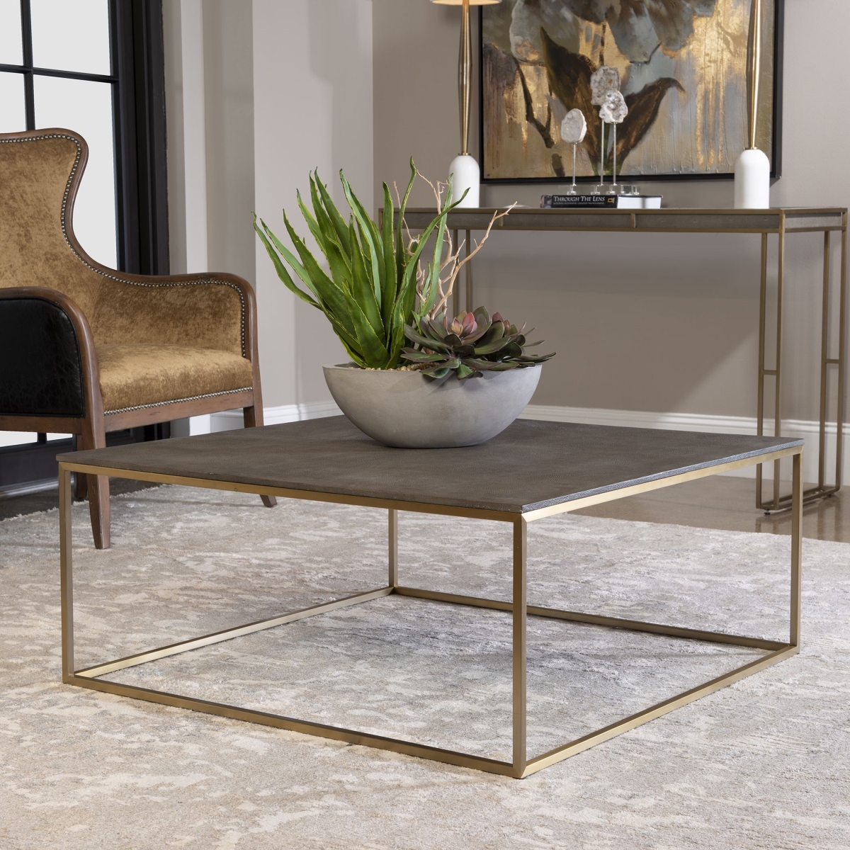 Picture of 212 Main 25370 24 x 40 x 46 in. Trebon Modern Coffee Table