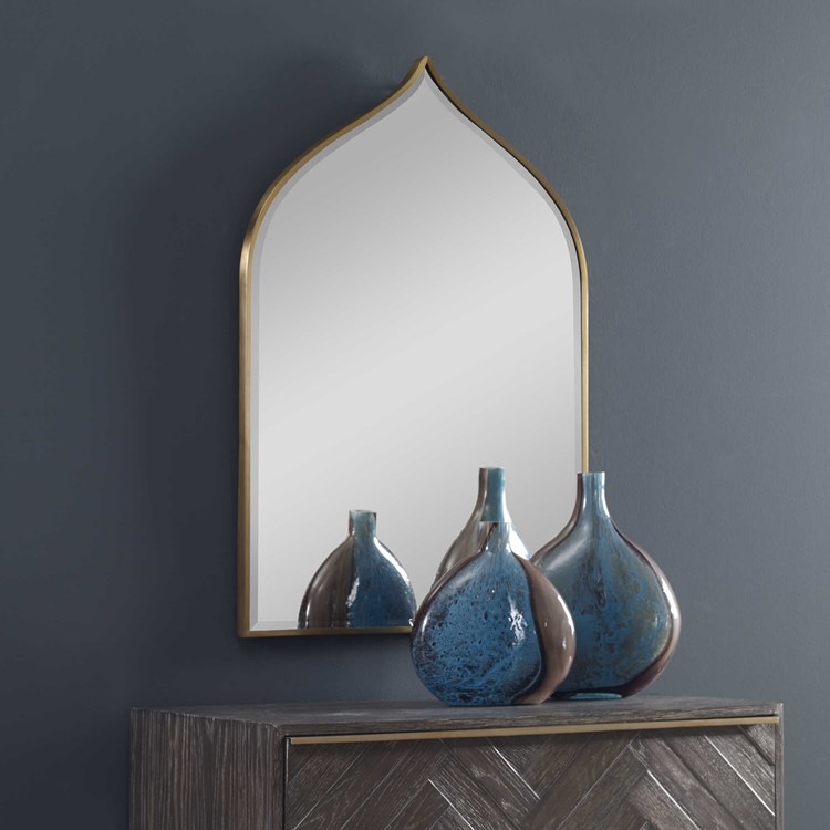 Picture of 212 Main 09657 28.5 x 41.125 x 3.25 in. Agadir Arch Mirror
