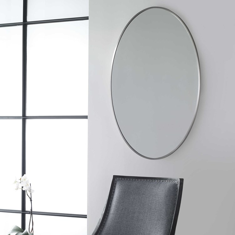 Picture of 212 Main 09658 29.25 x 41.125 x 3.25 in. Williamson Oval Mirror