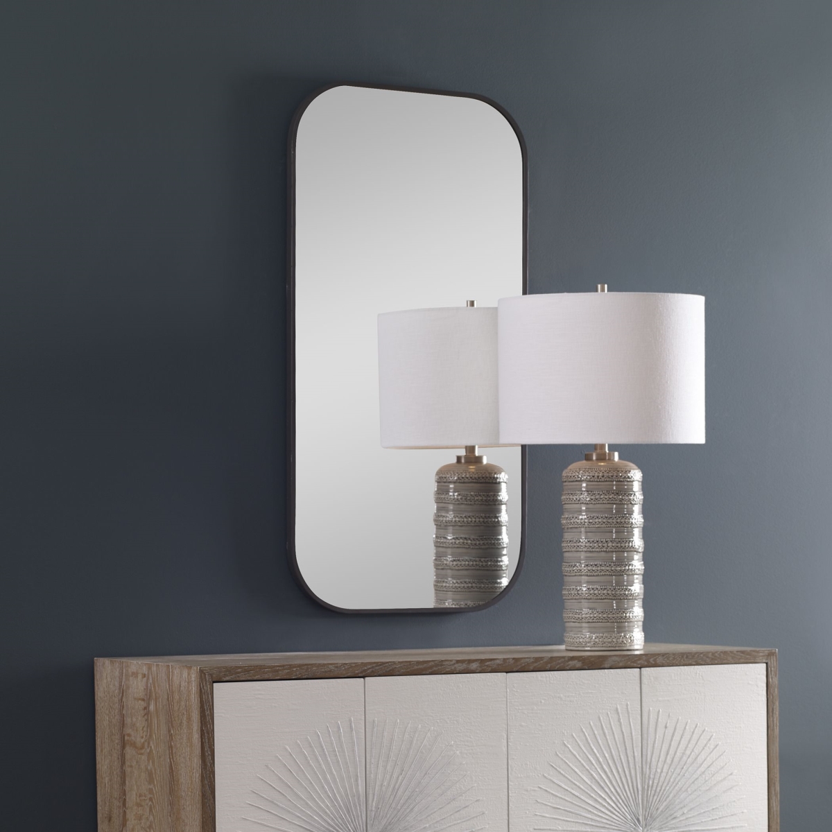 Picture of 212 Main 09659 Taft Dark Bronze Mirror  25.5 x 45.5 x 3.25 in.