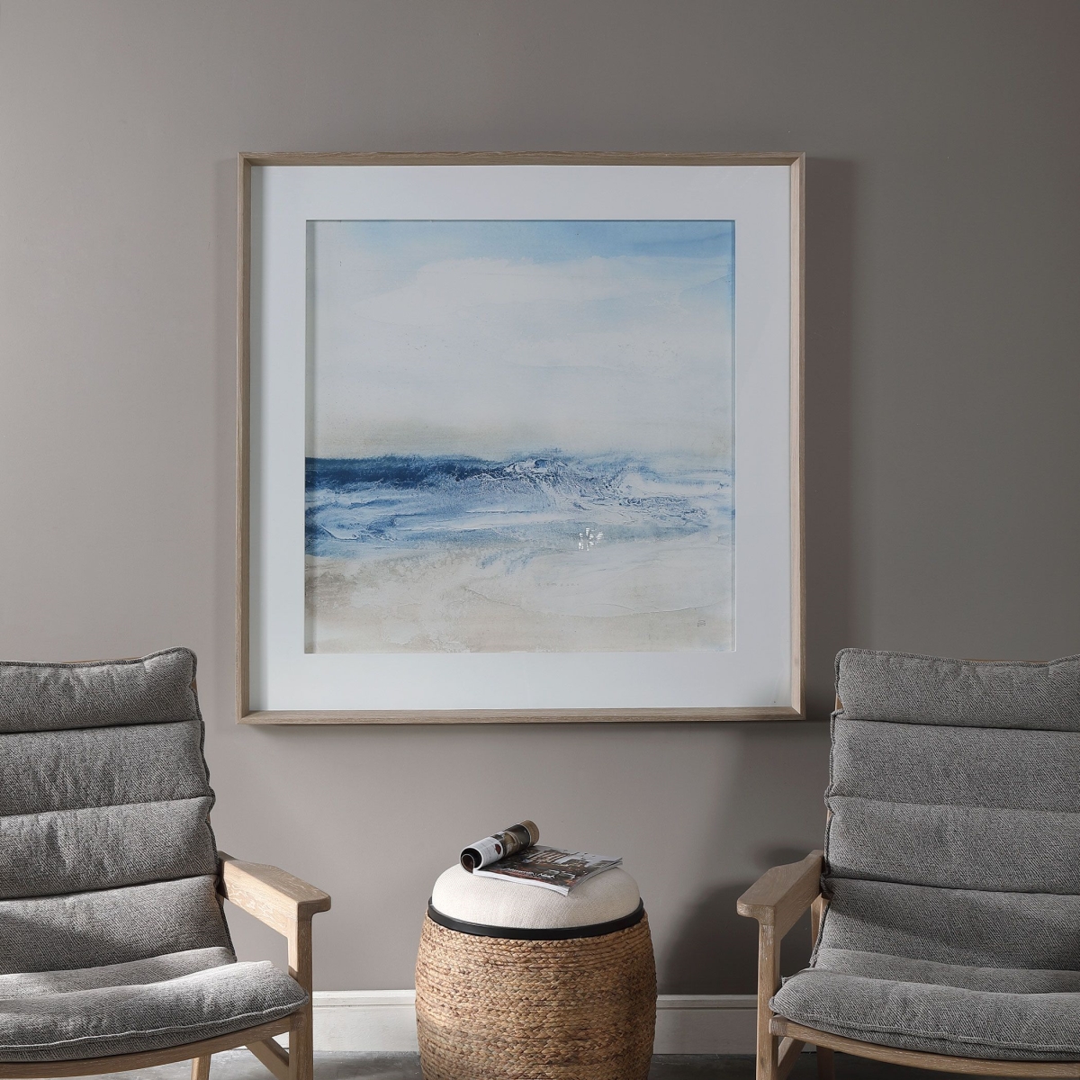 Picture of 212 Main 41621 Surf &amp; Sand Framed Print  56.25 x 56.25 x 5.625 in.