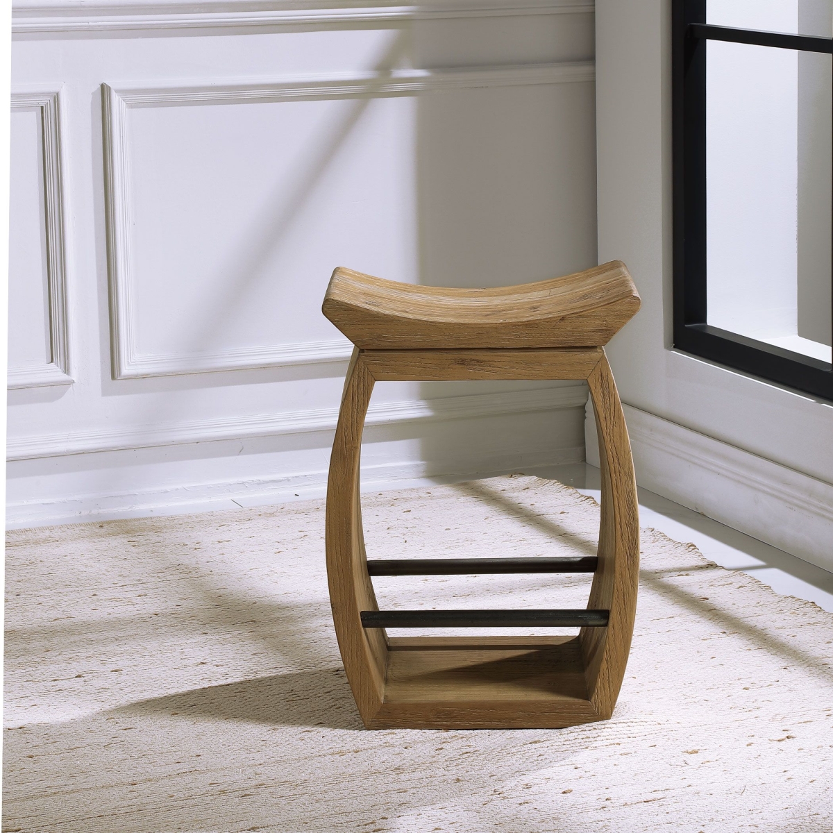 Picture of 212 Main 24988 20.75 x 16.75 x 28 in. Connor Modern Wood Counter Stool